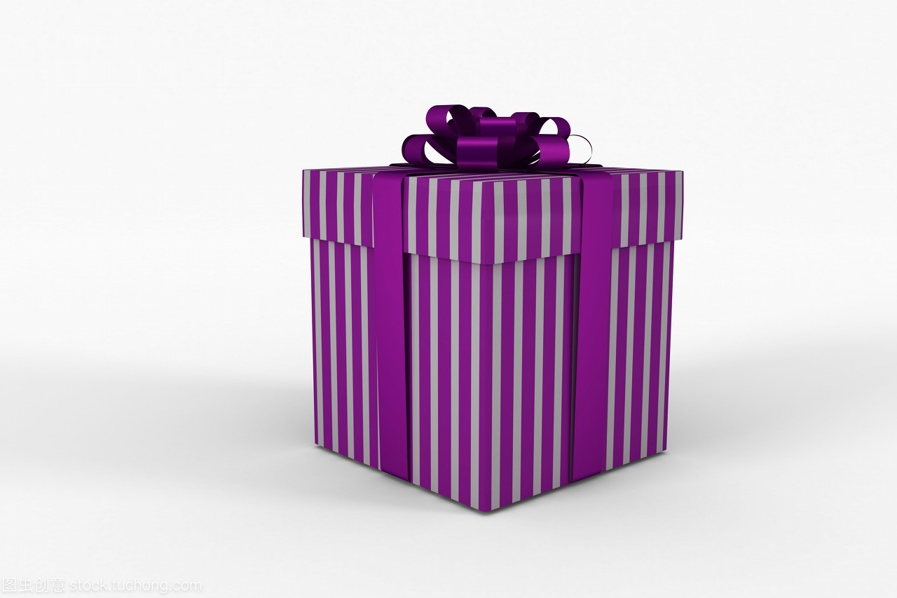 紫色與銀色的禮品盒 優(yōu)雅與神秘的完美交融